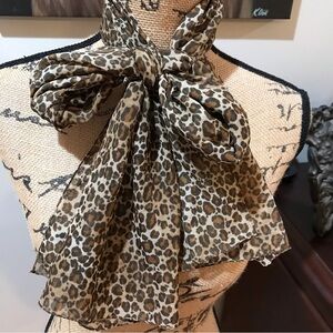 ▪️Cheetah Print Wrap/Scarf